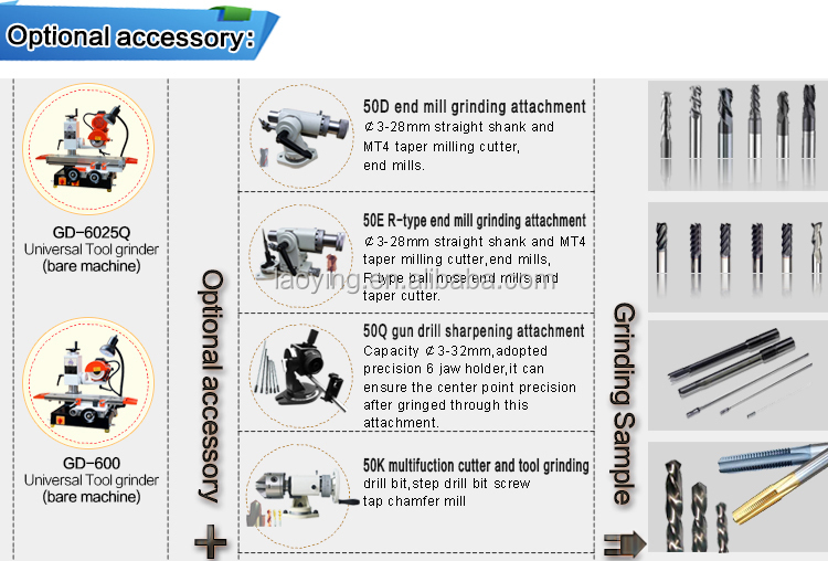ユニバーサル工具カッター研削盤研削ly-600qガンドリルのための仕入れ・メーカー・工場