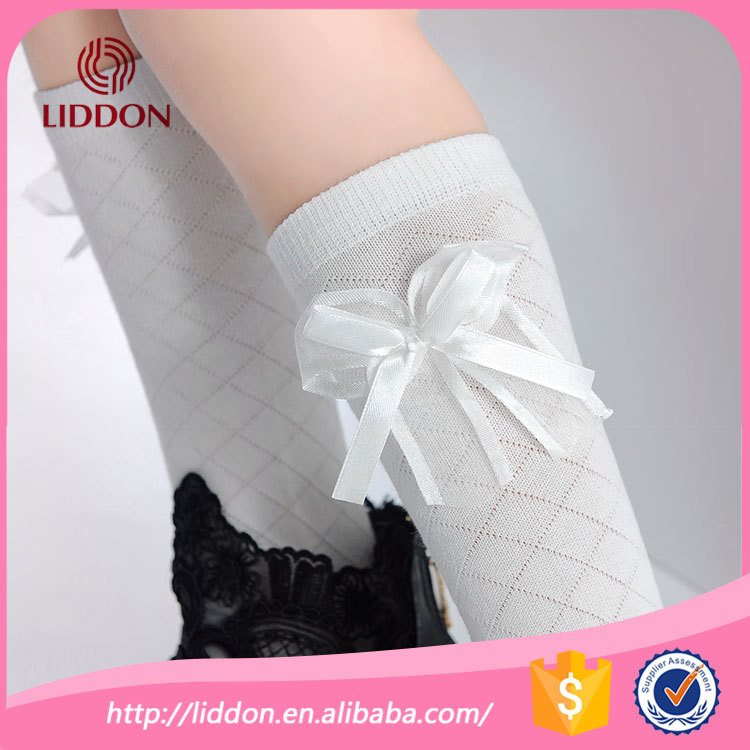 Scotland Style Plain White Lovely Baw Seamed Seasonless Teen Girls Knee High School Socks Buy