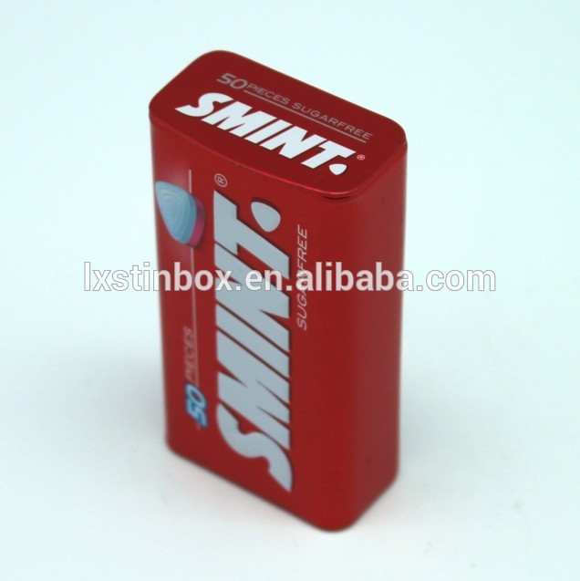Different size and color for popular sale chewing gum box,mint tin box