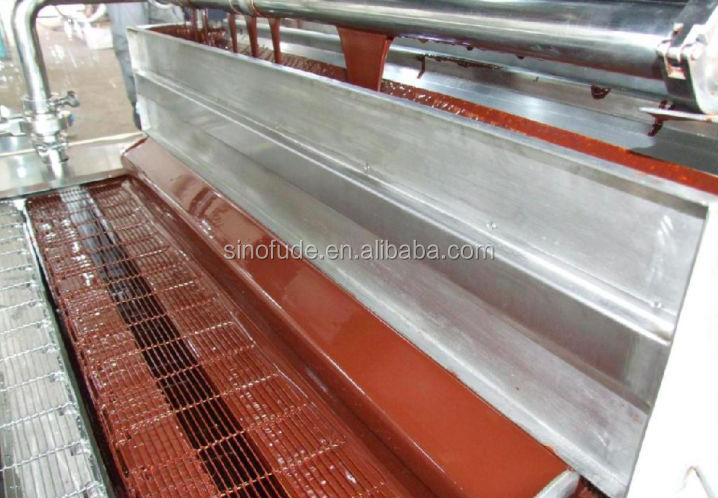 chocolate enrobing machine