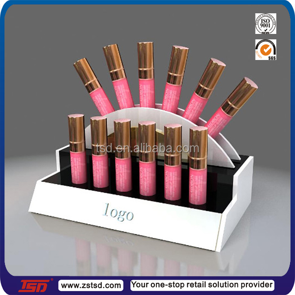 Acrylic Counter Top 4 Sided Rotating Lip Balm Display Stand/ Lip Balm