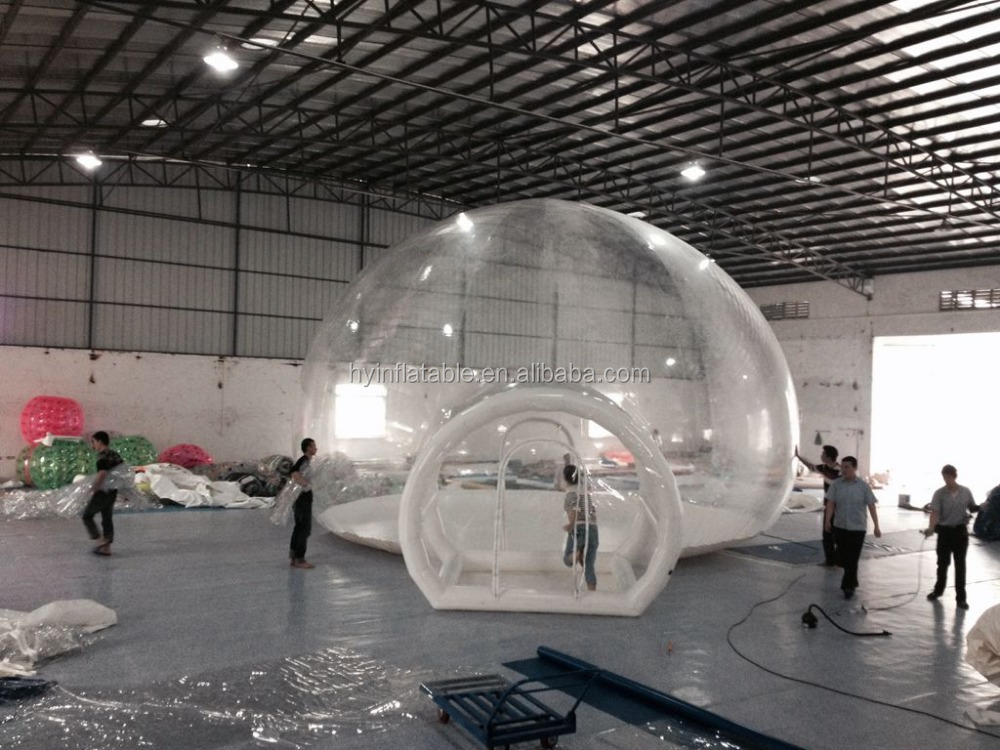 2015 inflatable clear bubble house, inflatable transparent