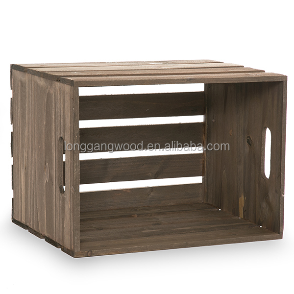 Antique Brown Wooden Fruit Crate Vegetable Crates For Sale Buy
