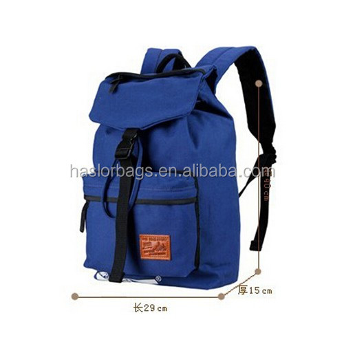 2016 hot sell canvas backpack, vintage canvas backpack, canvas backpack wholesale