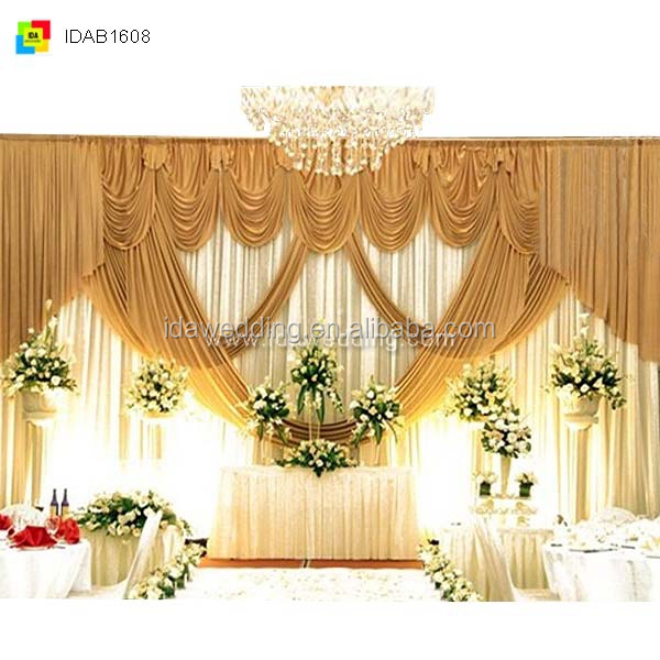 Wedding Decoration Textile Cheap Wedding Drapes Mandap For Wedding