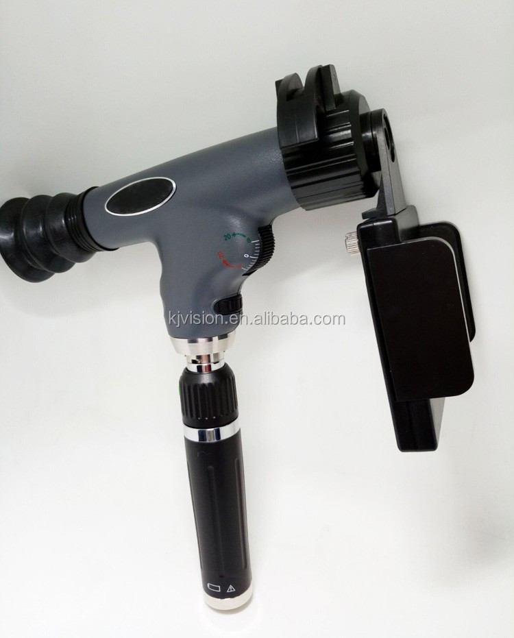 Kj800 Rechargeable Panoptic Ophthalmoscope With Smartphone Adaptor