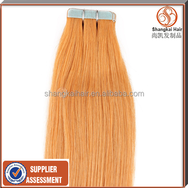 Tangle free top quality remy chocolate hair extension