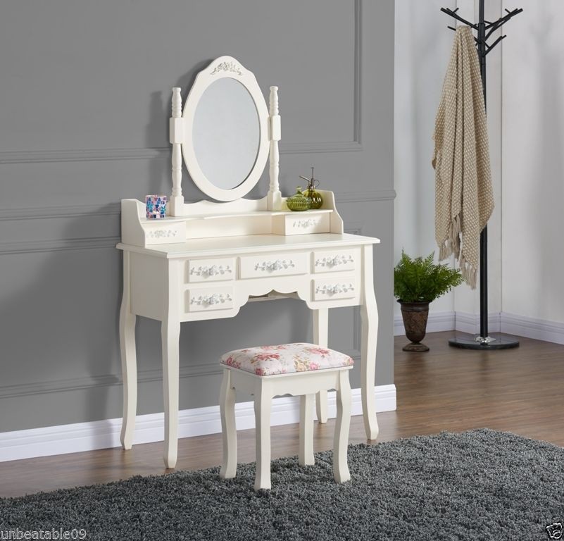 Black Folding Plastic Particle Board Dressing Table With Chair Buy