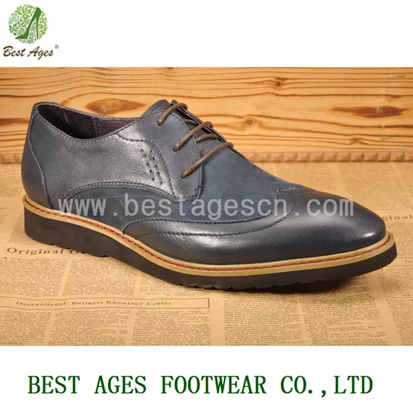 2015 New style leather men dress shoe men shoes China manufacturer