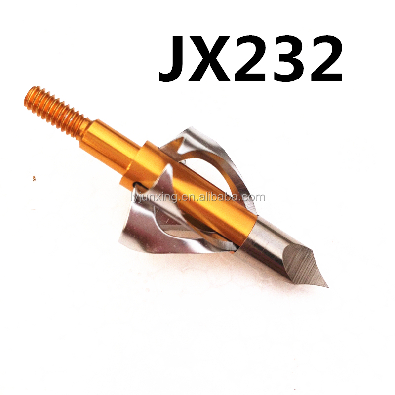 jx232broadhear狩猟、 ポイントの狩猟許可、 炭素矢印のために使用し、 ファイバーグラス製の矢、 アルミ矢印問屋・仕入れ・卸・卸売り