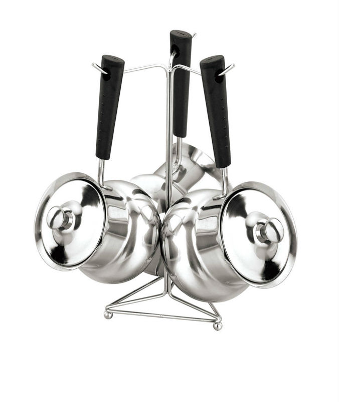 Homemade pot and pan hanger, cuisinart cookware made in usa, kitchenaid