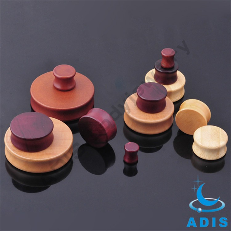 Healthy Material Luxury Jewelry In Dubai Rose Wood Earring Plug (1).jpg