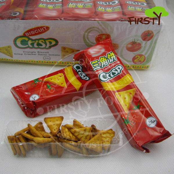 Triangle Biscuit Tomato Flavor