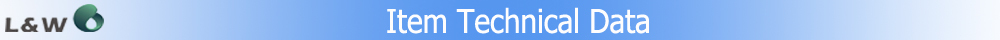Item Technical Data