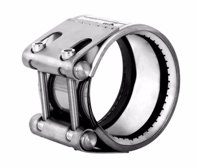 Grip gz Stainless Steel Pullout Resistance Flexible Pipe Coupling For