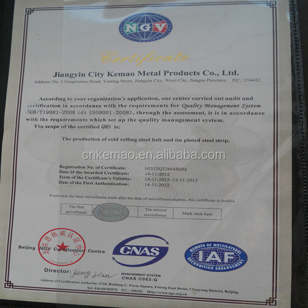 Tinplate coil Type and T2 Hardness canned tuna with price