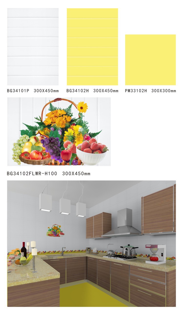Carrelage mural cuisine jaune: hot sale x cheap kitchen yellow ...