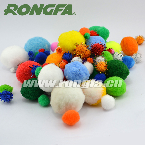 8mmdarice1/4『 ティンセルpompomsカラフルな工芸品、 グリッターpompoms仕入れ・メーカー・工場