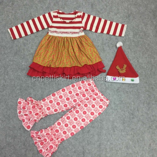 2016新しい人気マスタードパイリメイク女の子ブティック卸売子供ブティック服仕入れ・メーカー・工場