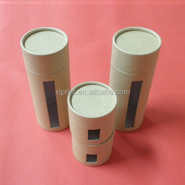 High quality red wine paper tube case