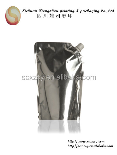 printing standup pouch with spout for chilli sauce