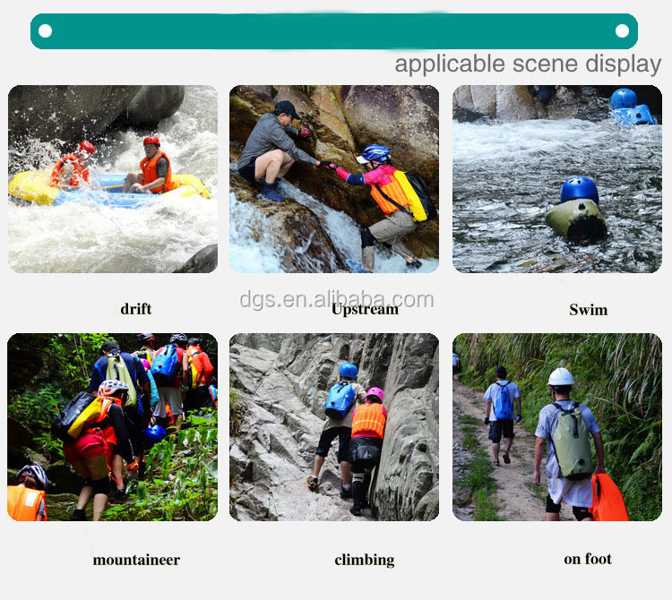 安い価格防水ドライバッグのバックパックインフレータブル漂流のためのハイキング仕入れ・メーカー・工場
