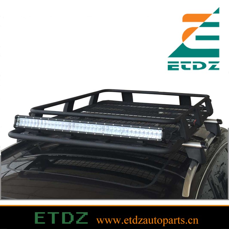 Heavy Duty Vehicle Roof Cargo Basket With Led Light Buy Heavy Duty