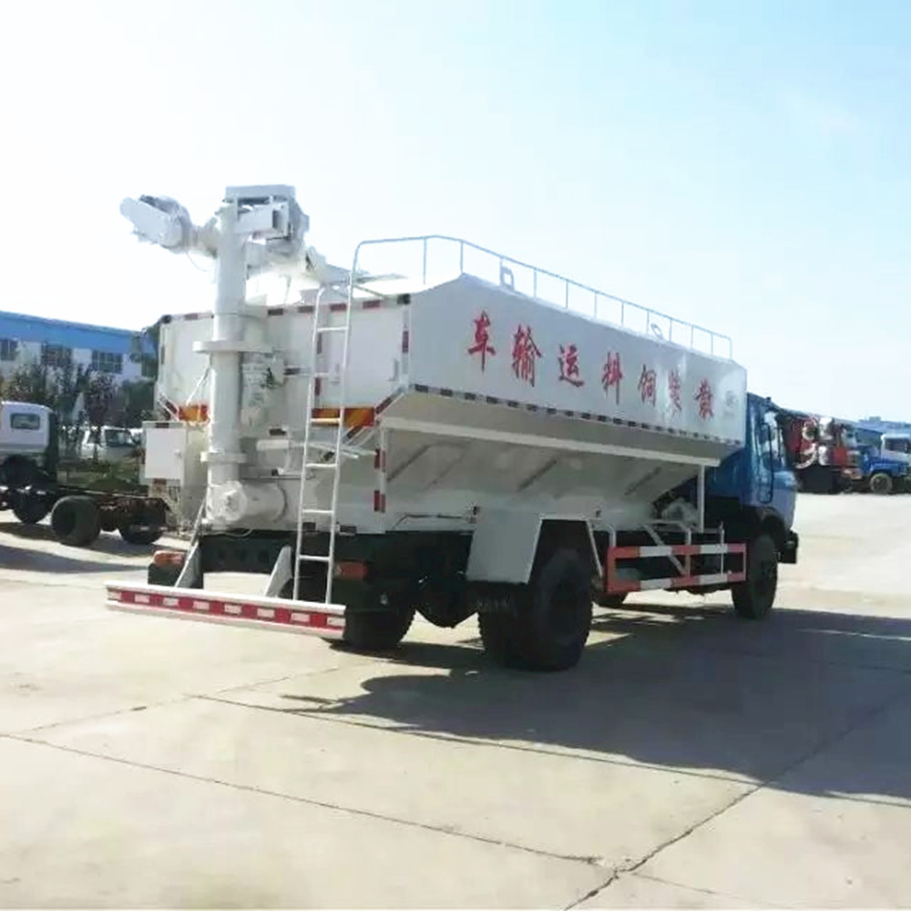 12 Tons Dongfeng 190hp Bulk Animal Feed Delivery Truck Buy Bulk