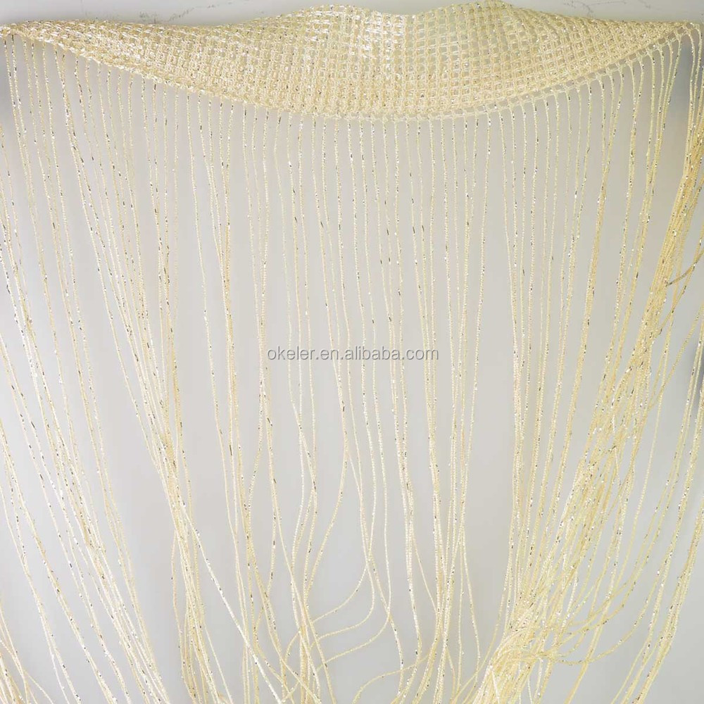 Best selling bling strip drape string gordijnen voor kerst ...