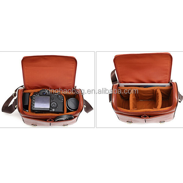 Genuine Leather Bag Hidden Camera Waterproof Camera Bag Ladies Camera