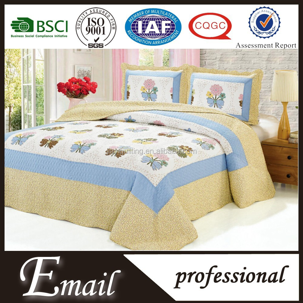 top sale 100-percent cotton padded quilts wholesale from