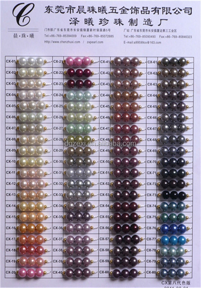 Newest color chart1