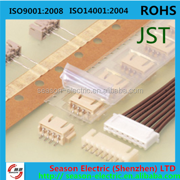 Jst保証貿易1.25mmxh2.5ミリメートルコネクタ角度の付いた2.0ミリメートルコネクタ仕入れ・メーカー・工場