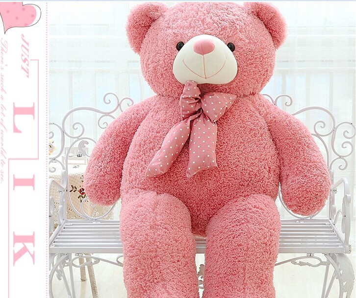 big teddy bear pink colour