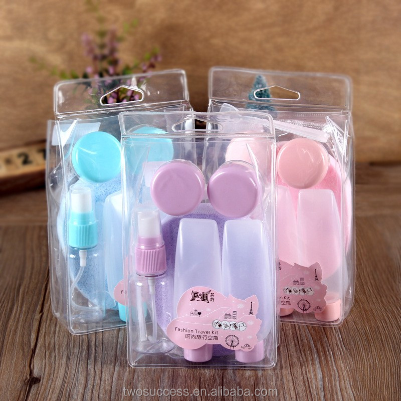 Empty comestic bottle for travel use Kit .jpg