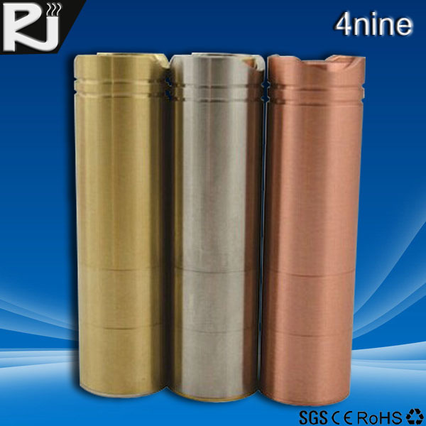 New Arrival ecig mod 4nine 26650 mod,copper and brass 4nine mod in stock