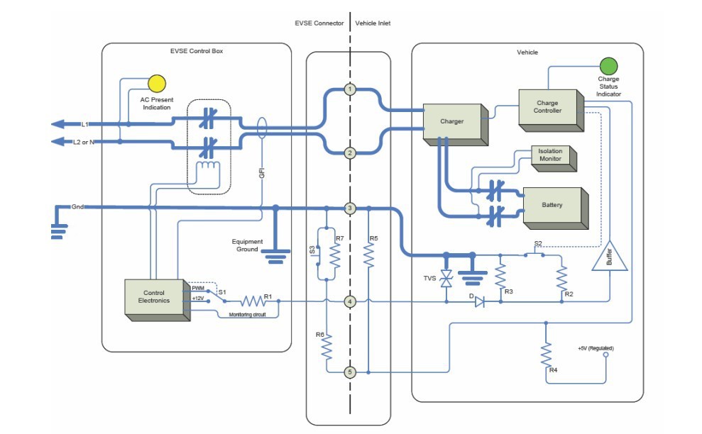 schematic circuit diagram