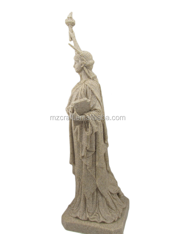 工場直接figurienホームオフィスの装飾のため樹脂は自由の女神像12188砂岩の工芸品仕入れ・メーカー・工場