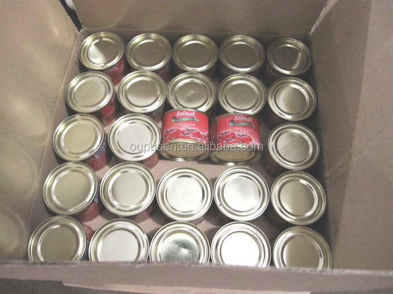 In Drum In Canned Tomato paste