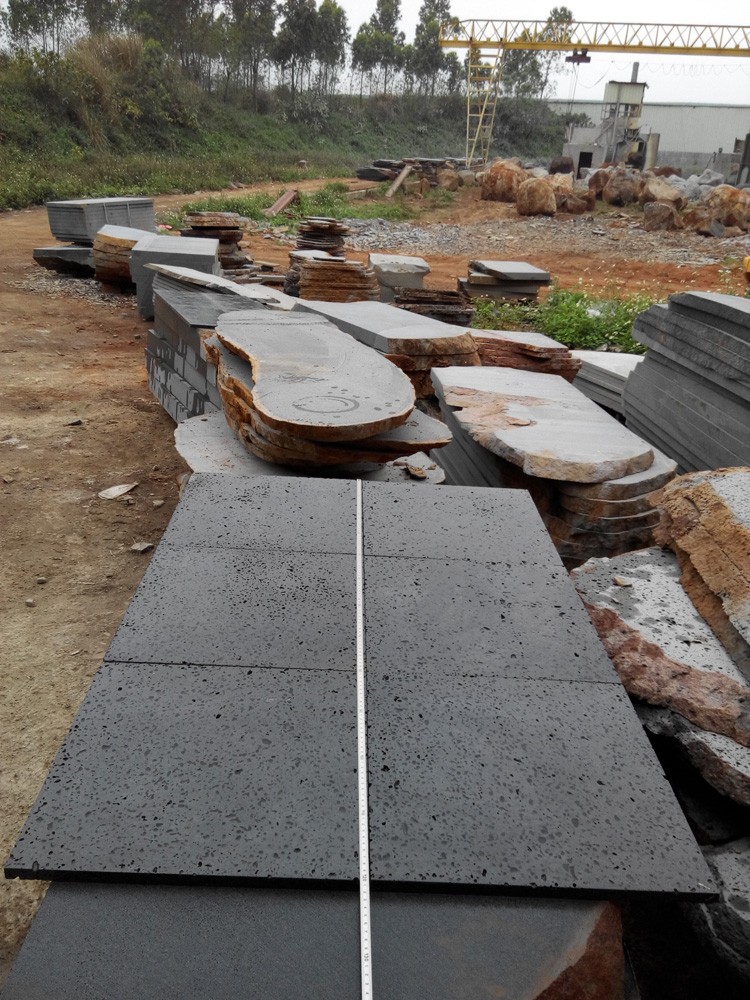 Black Basalt Pavers