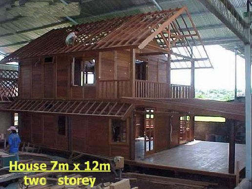 Wooden Prefab House Bali