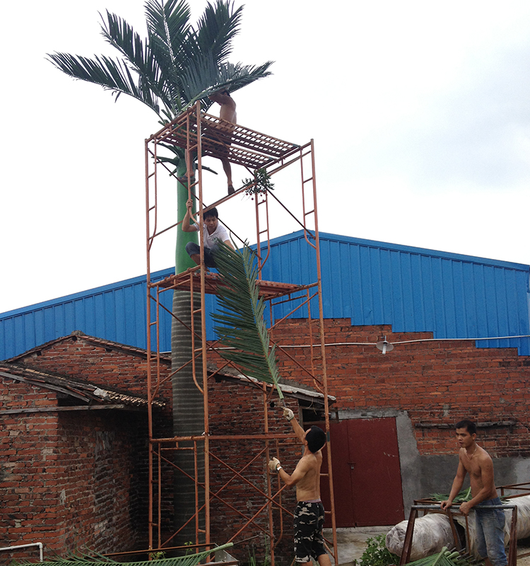 工場直接人工ココナッツヤシの木、 偽のプラスチック製のヤシの木仕入れ・メーカー・工場