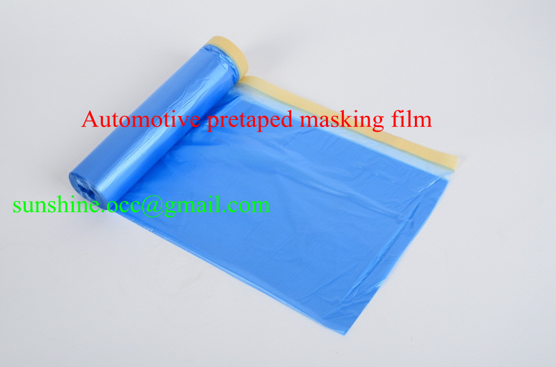 エッジプラスチックマスキングフィルムロール粘着テープ- ドロップシート仕入れ・メーカー・工場