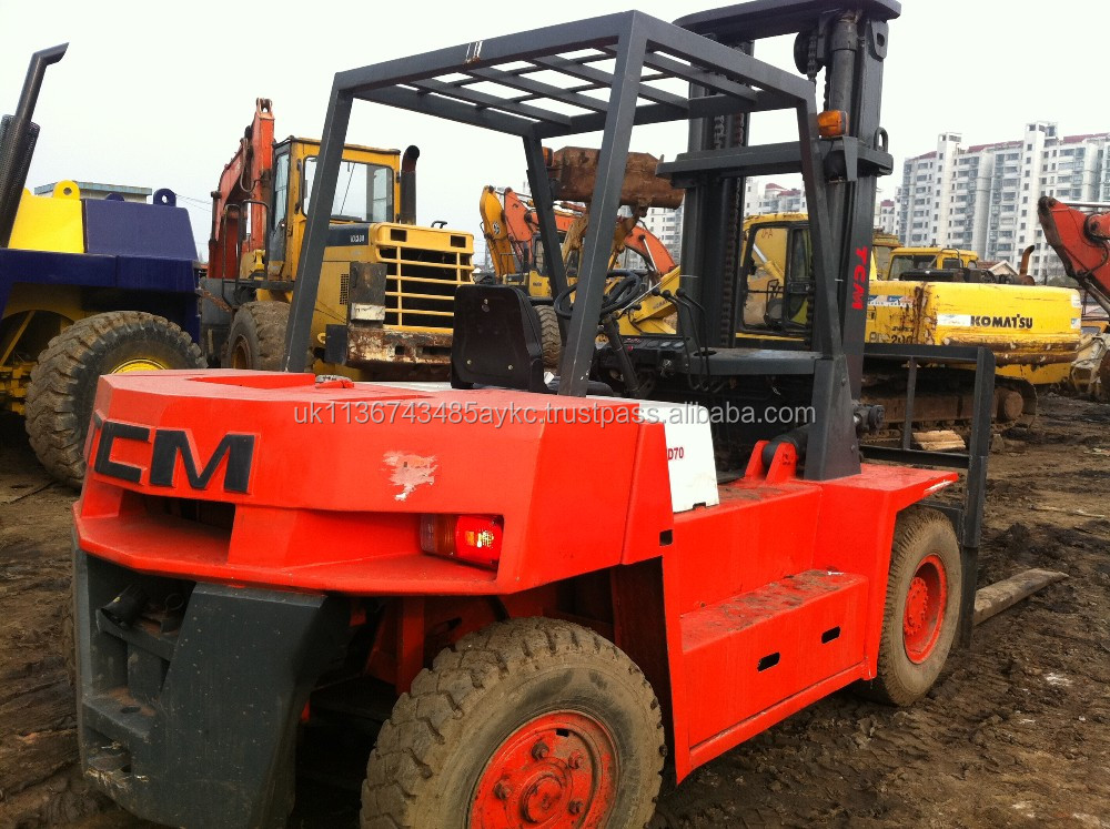日本オリジナル使用tcmフォークリフト7ton fd70、使用tcm 7tonフォークリフト用販売、日本フォークリフト7トン仕入れ・メーカー・工場