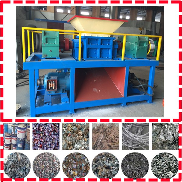 Best Shredder Two Shaft Aluminum/steel/tin Soft Drink Automatic Plastic