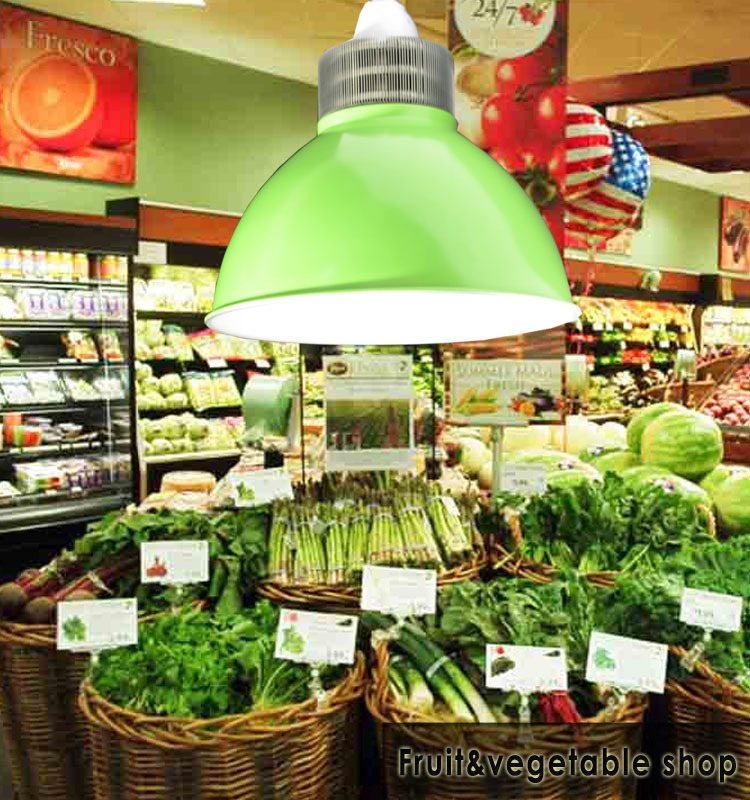 スーパーマーケット新鮮な製品の照明ルーメン出力50wledハイベイランプ問屋・仕入れ・卸・卸売り