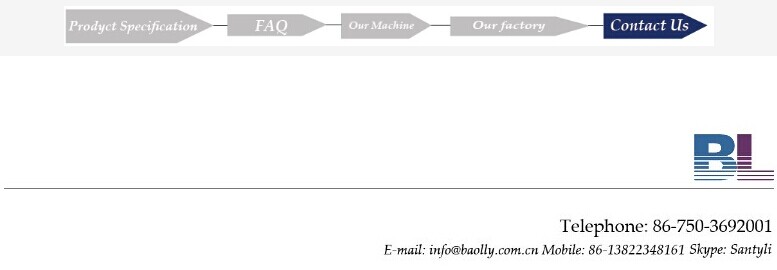Baolly used tea bag packing machine