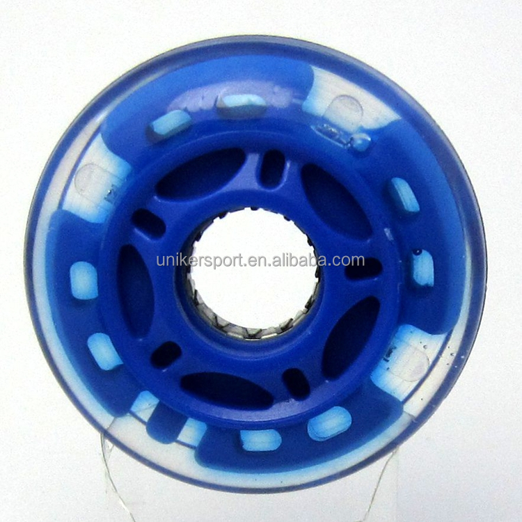 70mm*24mm、 led点滅、 puの車輪、 プロのインラインスケートの車輪問屋・仕入れ・卸・卸売り