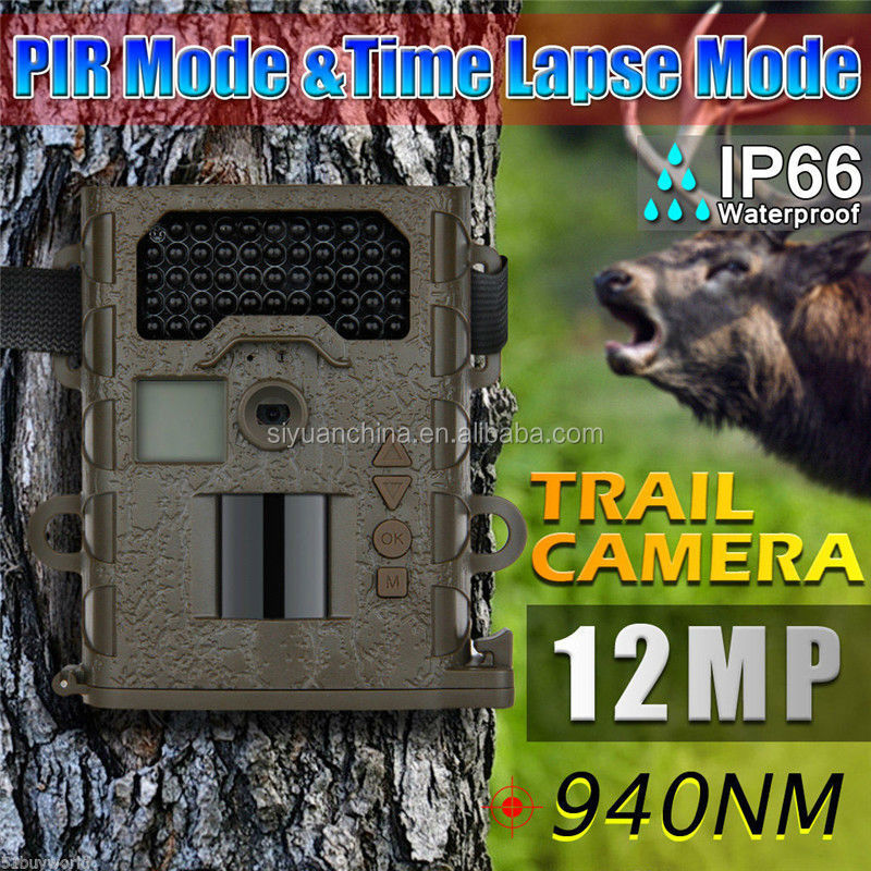 12mp1080p天気- 証拠ip66ブラックir野生動物カメラ問屋・仕入れ・卸・卸売り