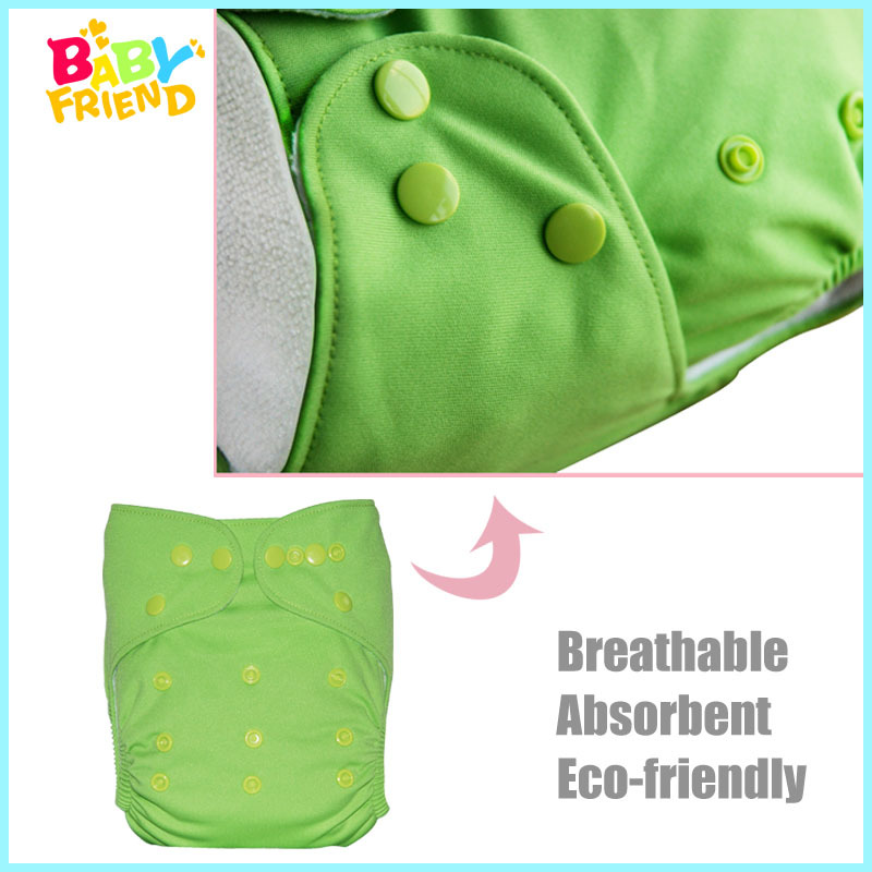 送料無料babyfriend赤ちゃん2015再利用可能と洗える環境に優しいベビーおむつ新しいソリッドカラー布おむつ 問屋・仕入れ・卸・卸売り